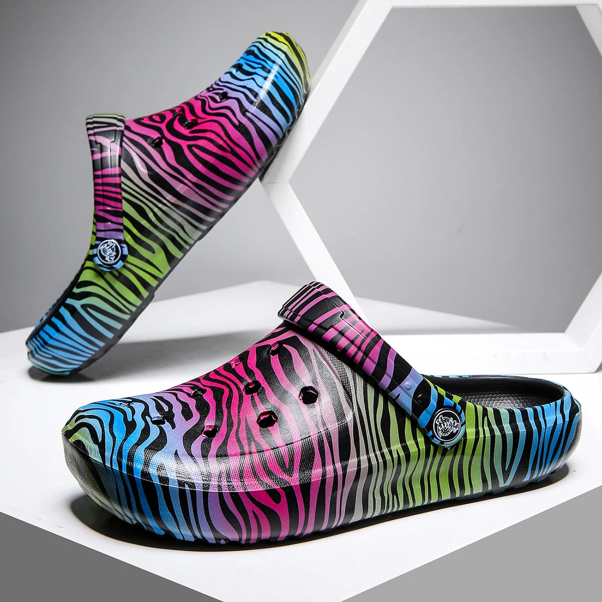 DreamDrift Tie-Dye Clogs