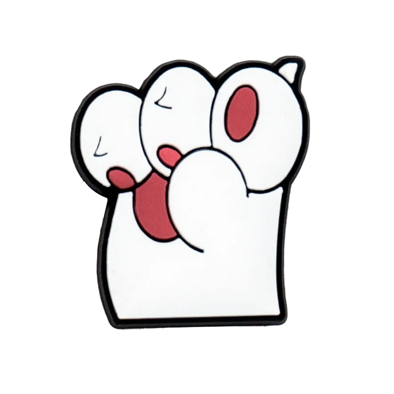Cute Cat Shoe Charm – PVC Accessory for Clogs & Sandals
