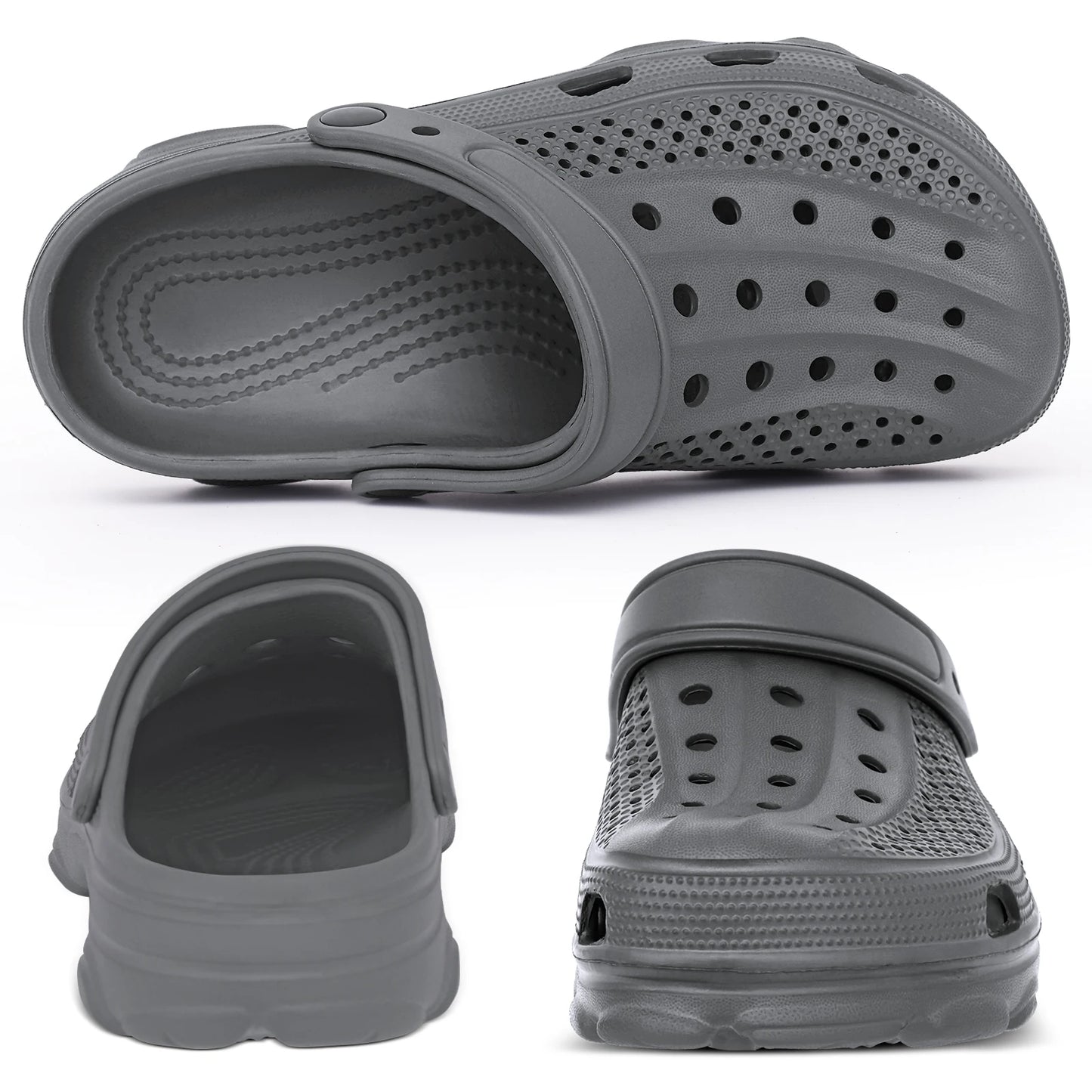 Bebealy Men’s Hole Clogs