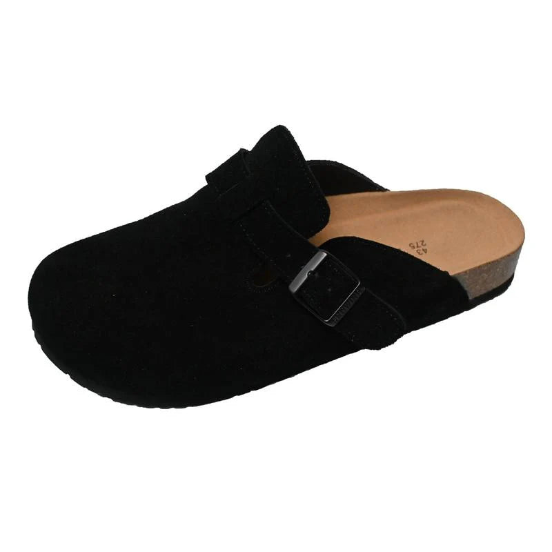 EarthEase Buckle Clogs