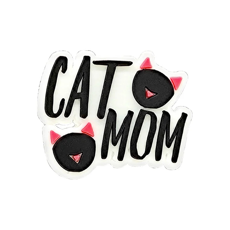 Cute Cat Shoe Charm – PVC Accessory for Clogs & Sandals