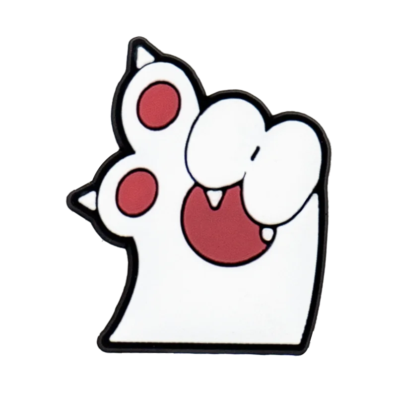 Cute Cat Shoe Charm – PVC Accessory for Clogs & Sandals
