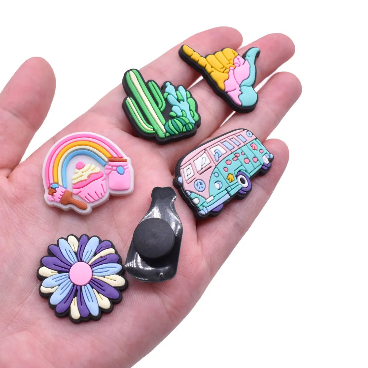 Vintage Series Shoe Charms – Retro Accessories for Clogs, Sandals & Bags