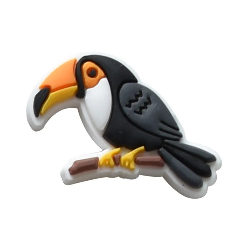 Summer Beach Shoe Charm – PVC Decoration for Clogs & Sandals