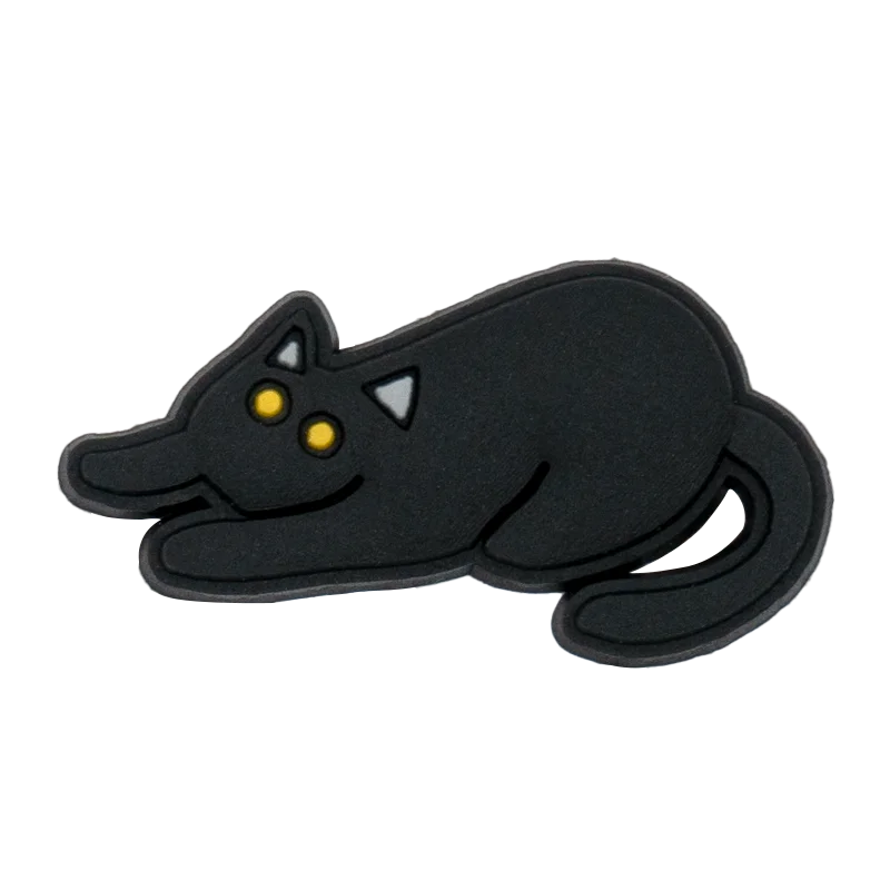 Cute Cat Shoe Charm – PVC Accessory for Clogs & Sandals