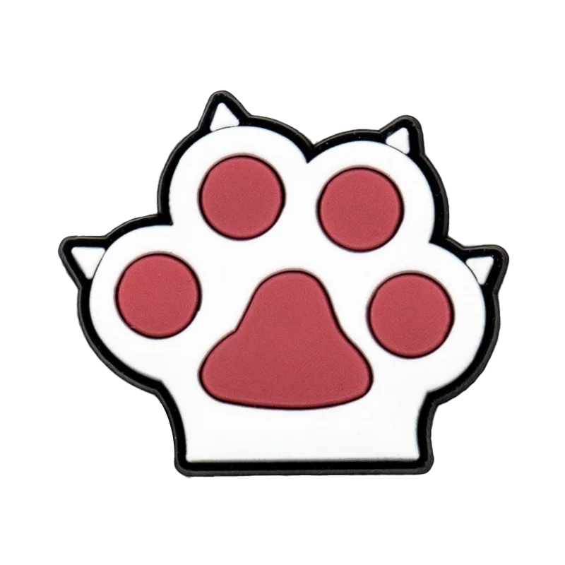 Cute Cat Shoe Charm – PVC Accessory for Clogs & Sandals