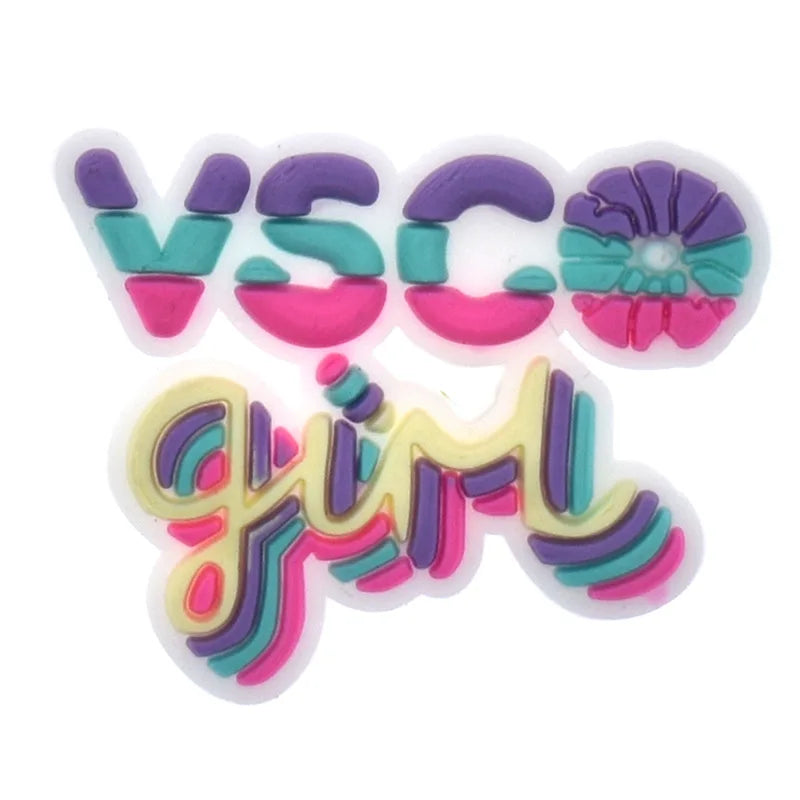 Vintage Series Shoe Charms – Retro Accessories for Clogs, Sandals & Bags