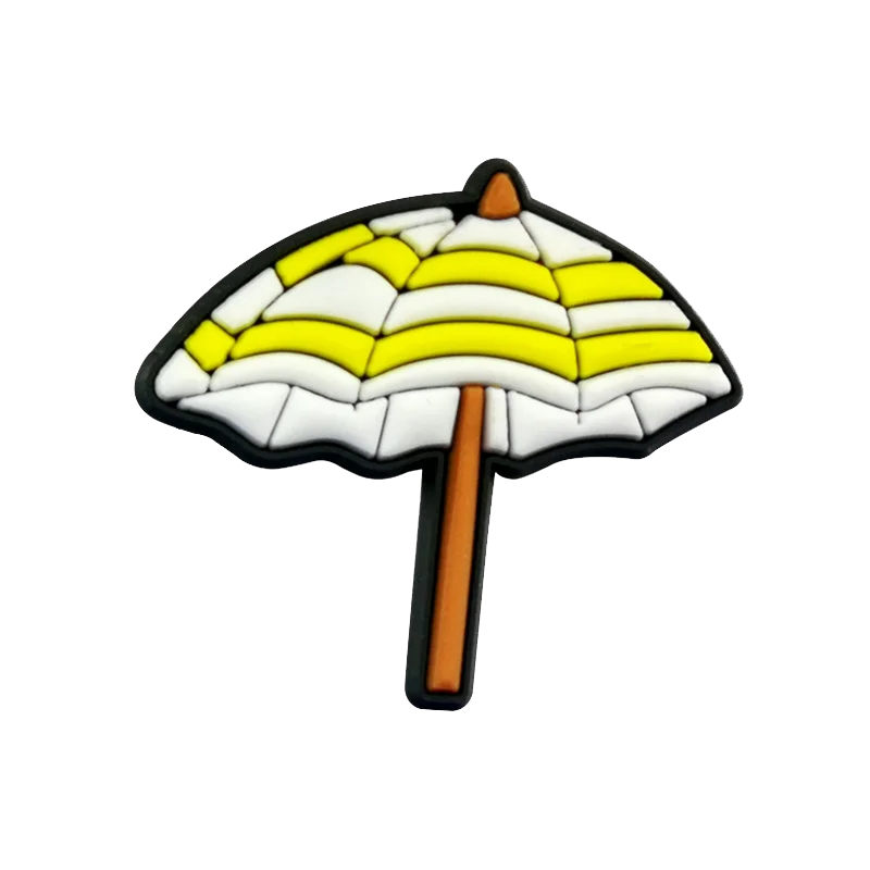1pc Summer Vibes Shoe Charm – Beach-Themed Clog Accessory for Men, Women & Kids