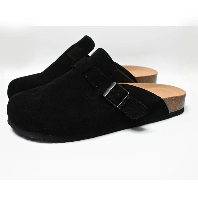 EarthEase Buckle Clogs