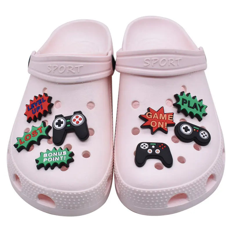 Gaming Shoe Charms – Gamepad & Controller Designs for Clogs & Sandals