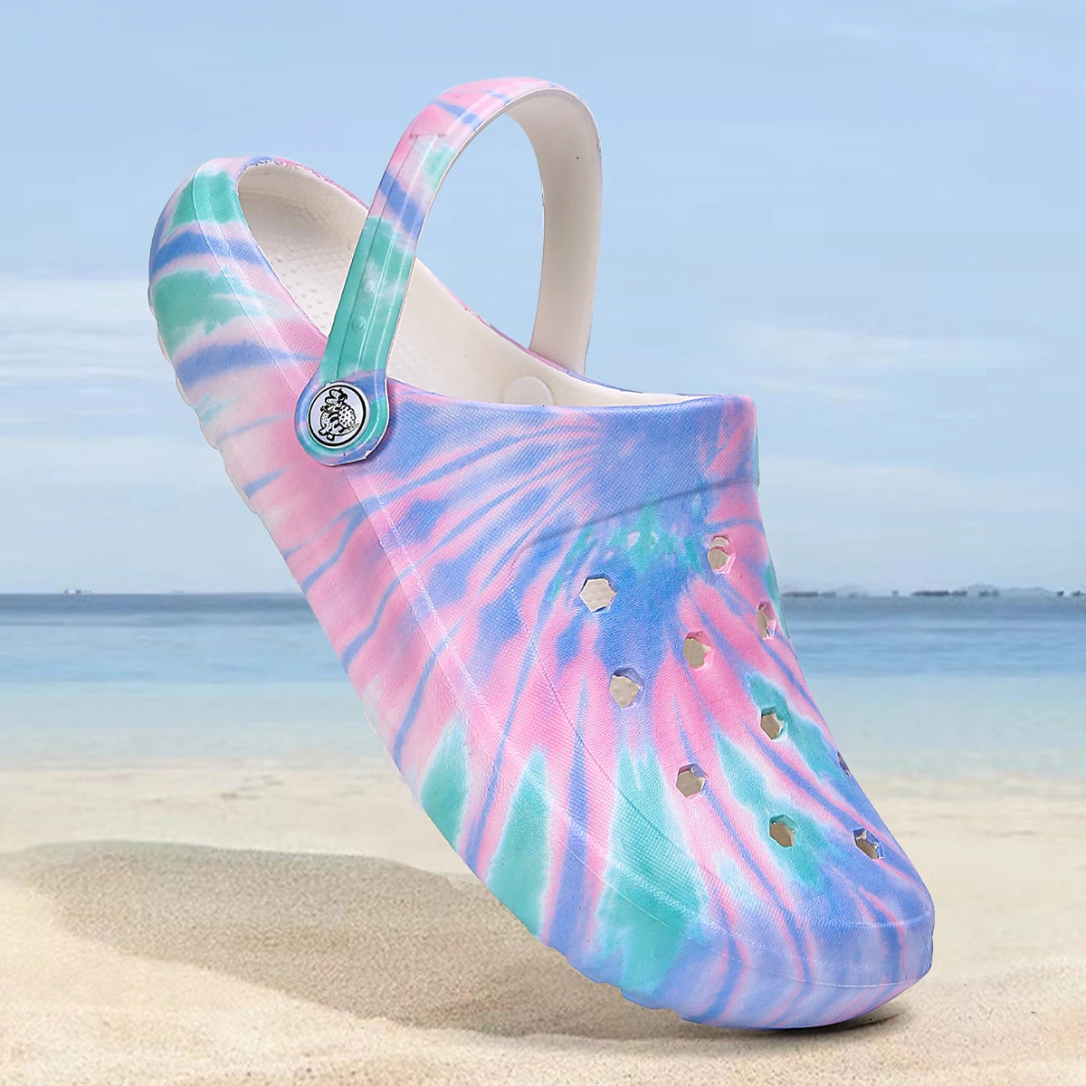 DreamDrift Tie-Dye Clogs