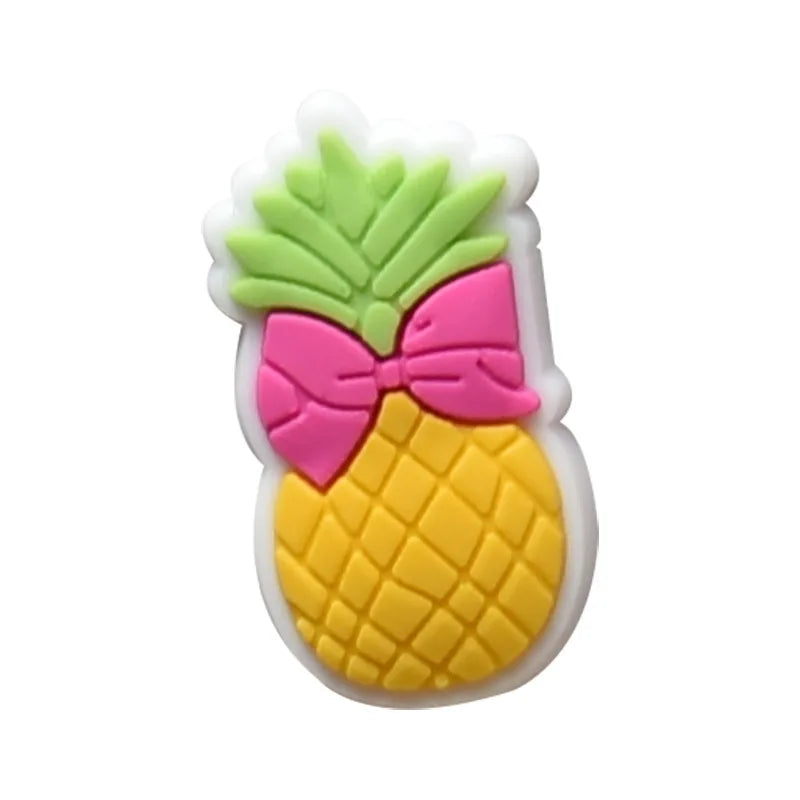 Summer Beach Shoe Charm – PVC Decoration for Clogs & Sandals