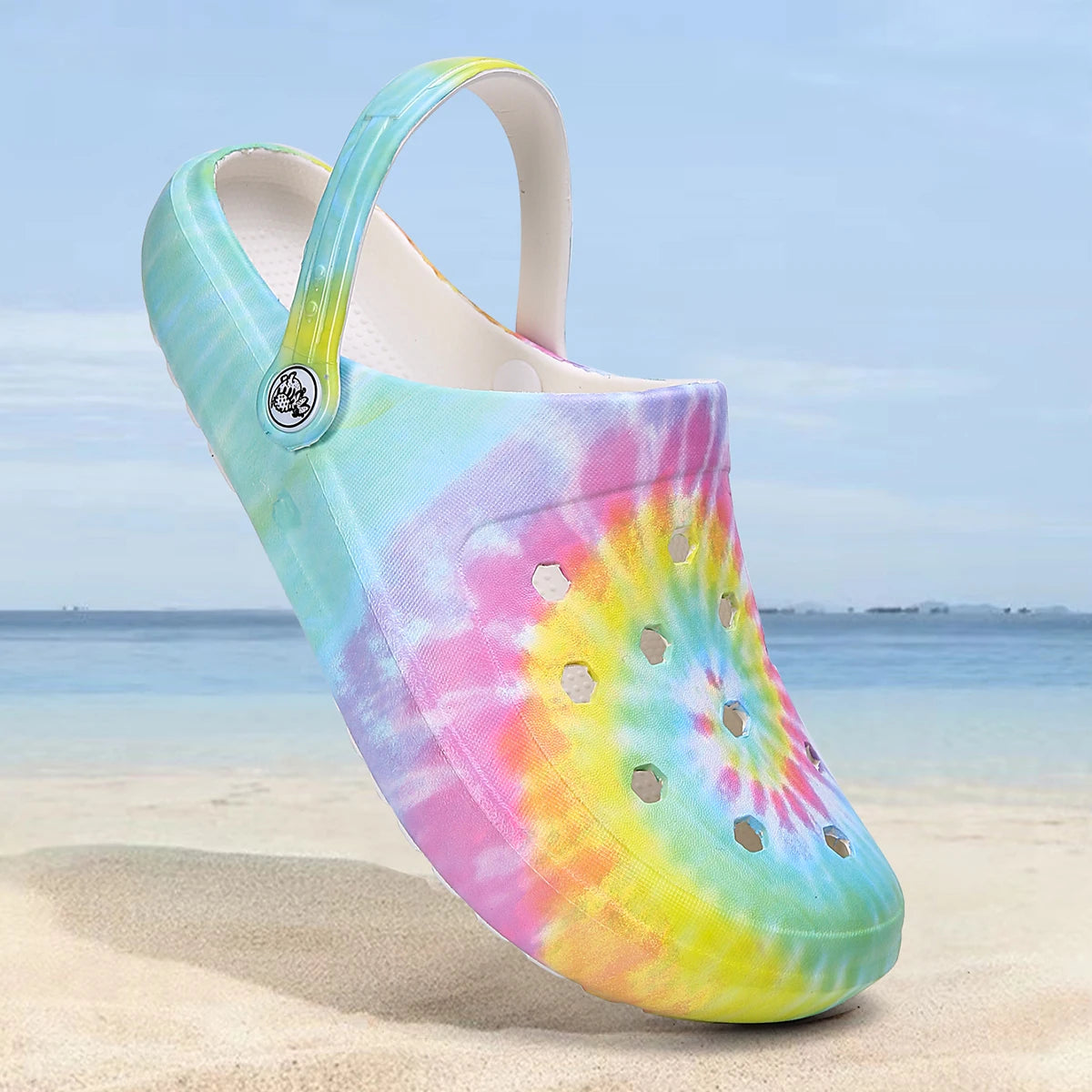 DreamDrift Tie-Dye Clogs