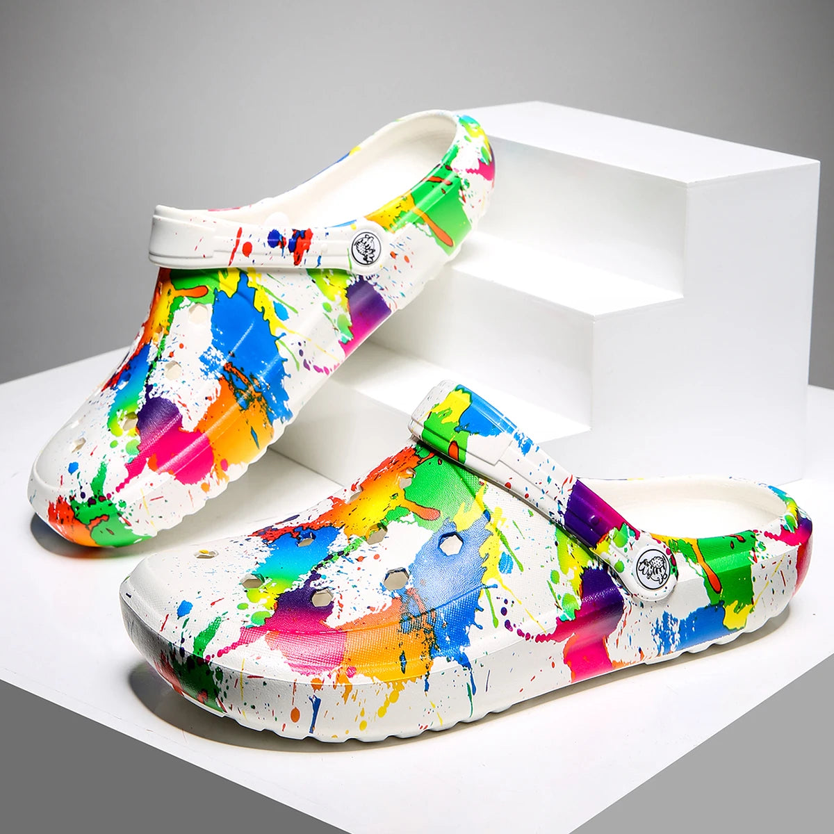 DreamDrift Tie-Dye Clogs