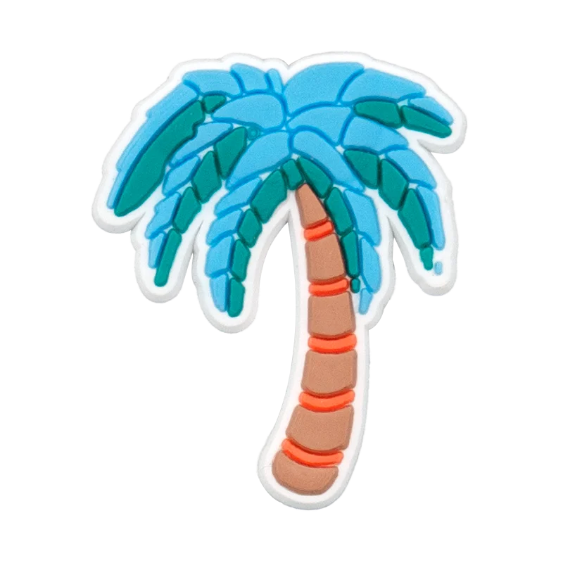 1pc Summer Vibes Shoe Charm – Beach-Themed Clog Accessory for Men, Women & Kids