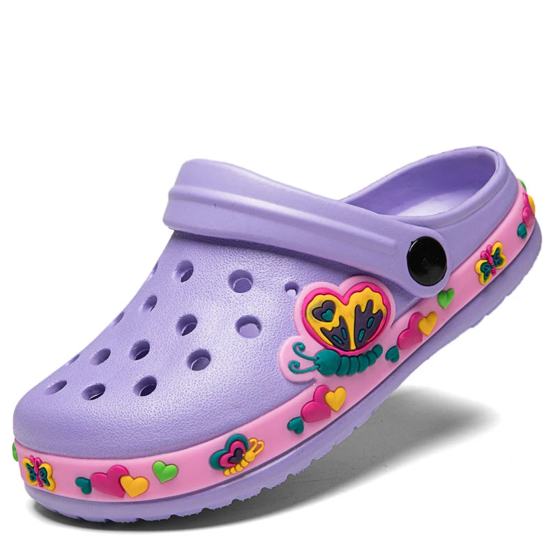 Cute New Animal Baby Boys Slippers Summer Kids Cartoon Sandals Toddler Beach Shoes Girls Cute Slides Children Slippers