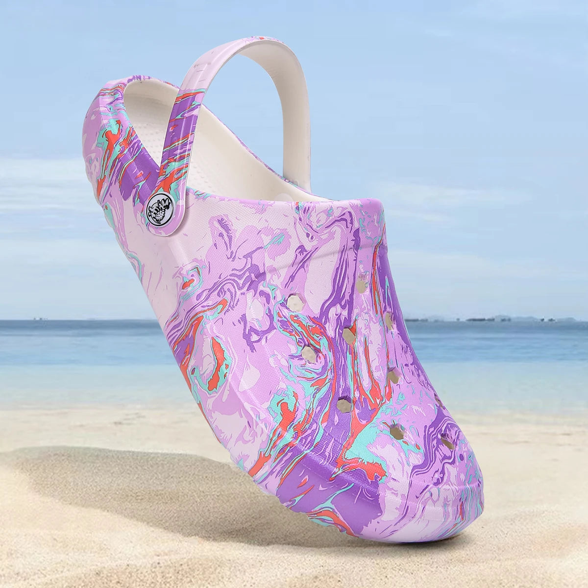 DreamDrift Tie-Dye Clogs