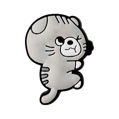 Cute Cat Shoe Charms – PVC Accessories for Clogs, Slides & Bags