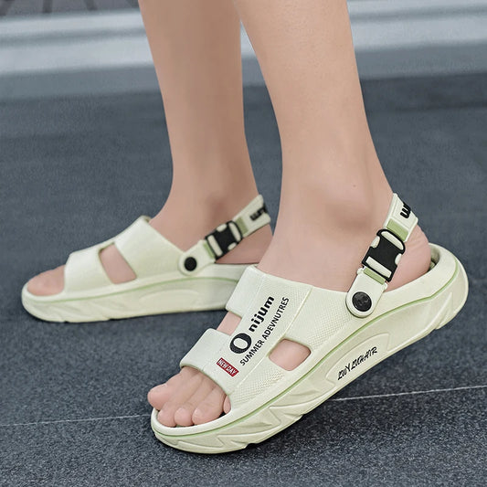 CharmStep Soft Massage Slides – Unisex Summer Slippers for Indoors & Outdoors