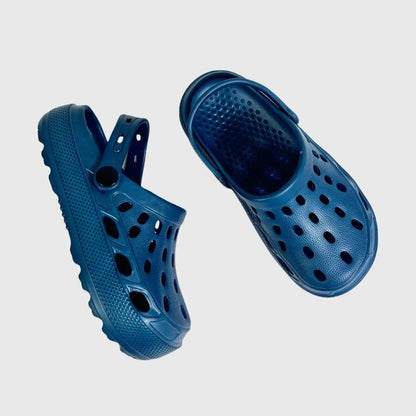 Adorable Kids Beach Shoes Lightweight Breathable Children Sandals Outdoor Learning Shoes Fashionable Simple EVA Clog Footwear