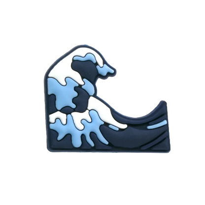 1pc Summer Vibes Shoe Charm – Beach-Themed Clog Accessory for Men, Women & Kids