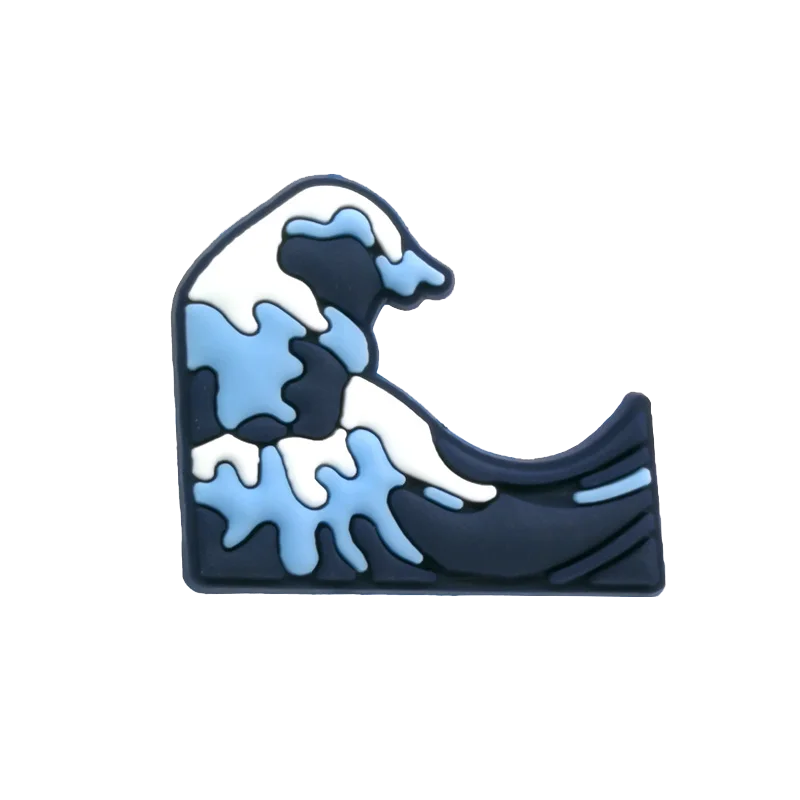 1pc Summer Vibes Shoe Charm – Beach-Themed Clog Accessory for Men, Women & Kids