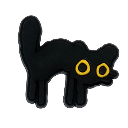 Cute Cat Shoe Charm – PVC Accessory for Clogs & Sandals
