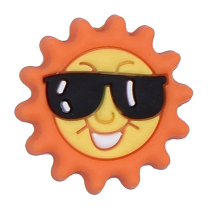 Summer Beach Shoe Charm – PVC Decoration for Clogs & Sandals