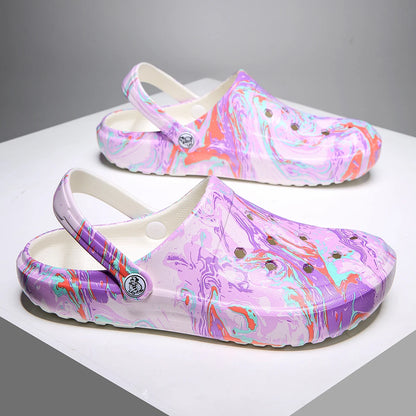 DreamDrift Tie-Dye Clogs