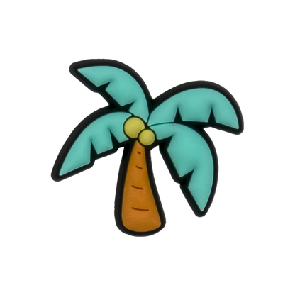 1pc Summer Vibes Shoe Charm – Beach-Themed Clog Accessory for Men, Women & Kids