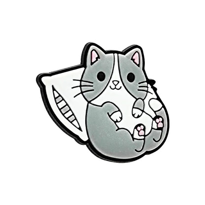 Cute Cat Shoe Charm – PVC Accessory for Clogs & Sandals