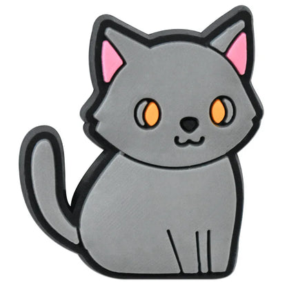Cute Cat Shoe Charms – PVC Decorations for Clogs & Sandals