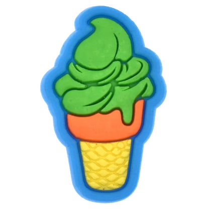 Summer Beach Shoe Charm – PVC Decoration for Clogs & Sandals