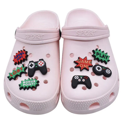 Gaming Shoe Charms – Gamepad & Controller Designs for Clogs & Sandals