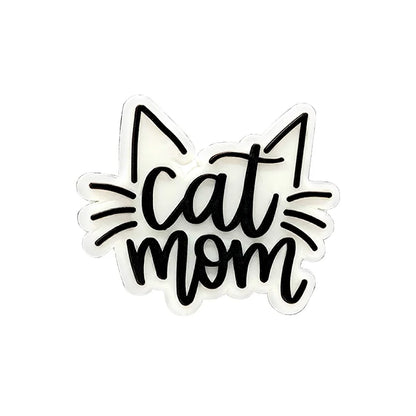 Cute Cat Shoe Charm – PVC Accessory for Clogs & Sandals