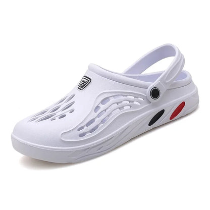YRZL Mens Slippers Unisex Soft Non-slip Wear-resistant Casual Mens Sandals Comfortable Slip on Beach Shoes Outdoor Slippers Man