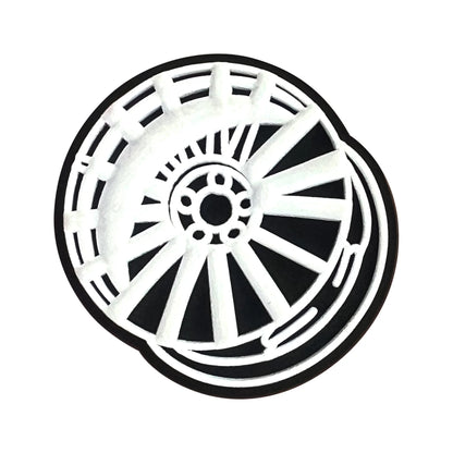 Car & Auto-Themed PVC Shoe Charms – Tyres, Seats & Oil Designs for Clogs & Sandals