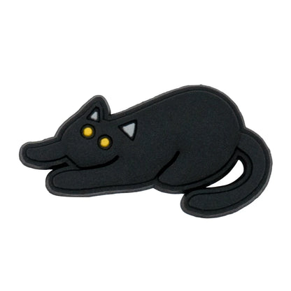 Black Cat Shoe Charms – Cute Paw & Kitty Designs for Clogs & Sandals