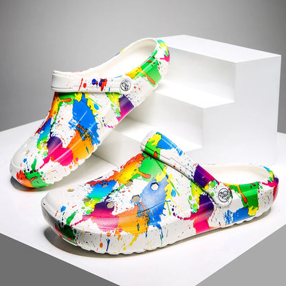DreamDrift Tie-Dye Clogs