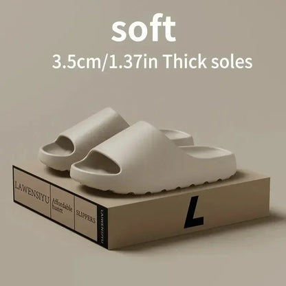 Big Size 47 Summer Slippers Men Women EVA Soft Bottom Indoor Home Slides Sandals Light Beach Shoes Male Slippers Flip Flops