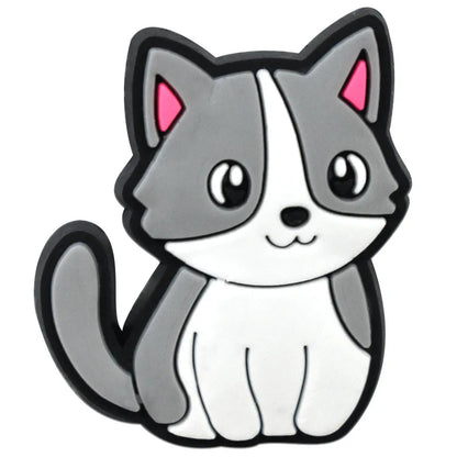 Cute Cat Shoe Charms – PVC Decorations for Clogs & Sandals