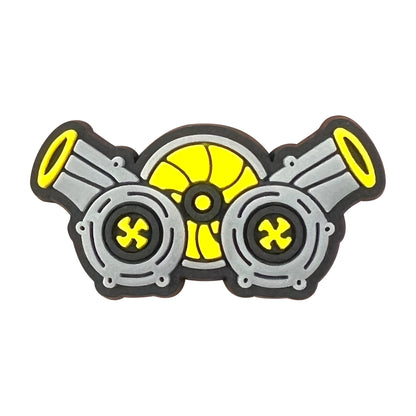 Car & Auto-Themed PVC Shoe Charms – Tyres, Seats & Oil Designs for Clogs & Sandals