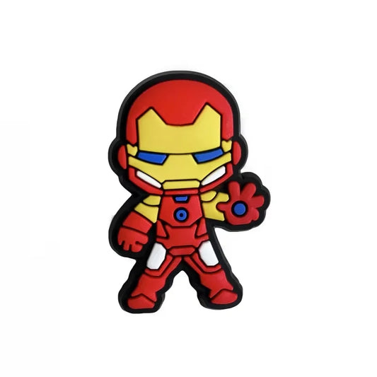 Marvel Spider-Man PVC Shoe Charms – Random 10/20/30pcs Set for Clogs
