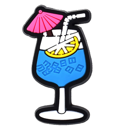 Summer Beach Shoe Charm – PVC Decoration for Clogs & Sandals
